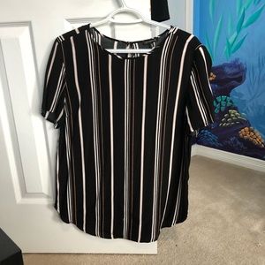 Dynamite stripped blouse